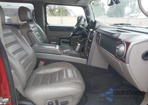 2003 Hummer H2 z USA, uszkodzony, nr VIN 5GRGN23UX3H115154